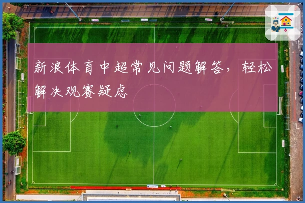 新浪体育中超常见问题解答，轻松解决观赛疑虑